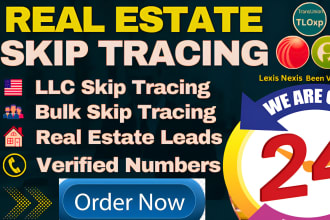 provide reliable accurate skip tracing services for real estate business