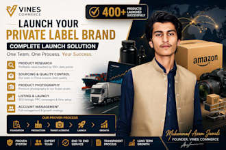 launch your amazon fba private label product end to end