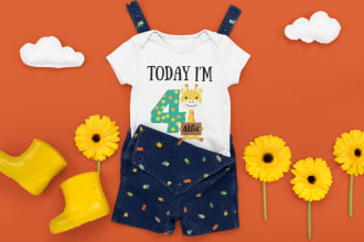 do baby kids onesies, clothing and custom graphic bulk t shirts design