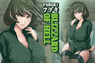 draw beautiful anime manga manhwa art illustration