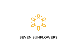 do modern better unique sunflower seed company logo