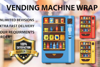 design any type of vending machine logo  full satisfaction
