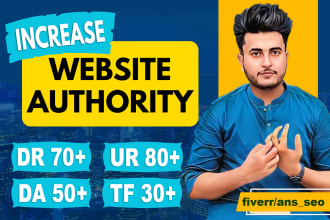 increase domain rating ahrefs DR domain authority da and tf