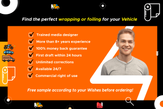 do professional vehicle wrap design for any vehicle