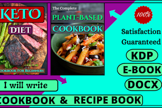 write your cookbook and recipe book