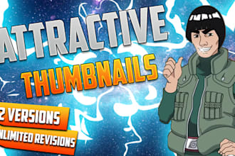 make eye catchy thumbnails for youtube