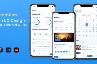 create modern figma app design