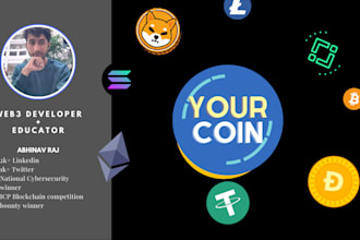 create erc20 bep20 token and presale for you