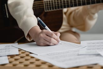 write lyrics for your song in english and telugu