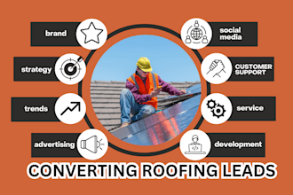 generate highly converting hot roofing leads roofing website construction leads