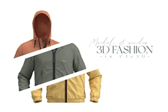 model and render 3d fashion in clo3d