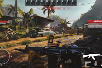 design professional game UI, assets for your game mobile, PC