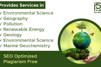 do urgent environmental science research and geography articles