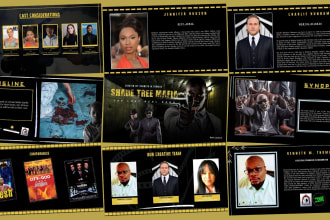 design film pitch deck for your projects tvs and web