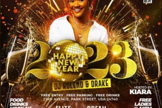 design concert flyer , nightclub flyer, christmas flyer and party flyer