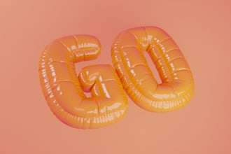 design elegant 3d typography designs with blender