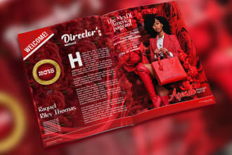 design eye catchy pageant ads, covers, promotional, and flyer