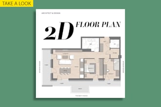 create a custom, professional 2d floor plan from matterport