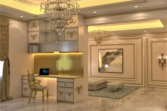 architectural 3d rendering and interior, exterior design