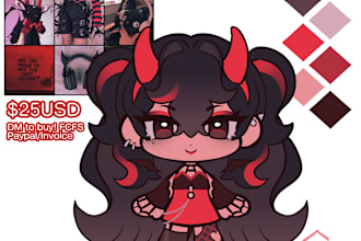 sell my original character design adoptable and customs