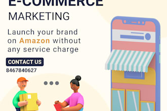give brand launch and two month service free for amazon seller