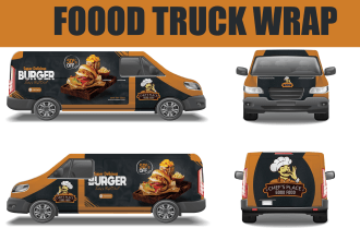 do a premium quality food truck wrap