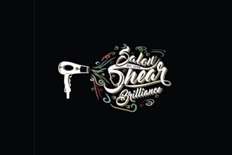 do genius perfect worthy full service hair salon logo