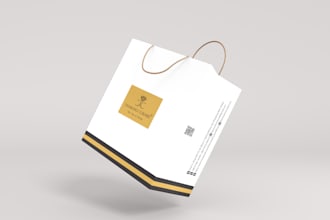 design paper bag shopping bag  boutiques bag amazing shopping bags
