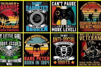 do custom t shirt design and bulk t shirt retro vintage design merch by amazon