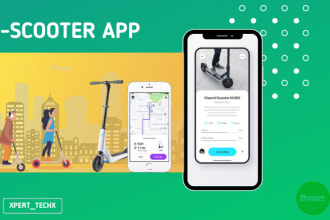develop a professional e scooter and e bike sharing app
