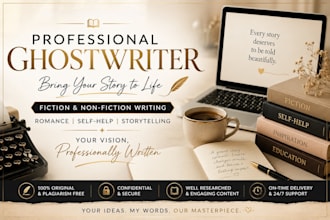 be your novel ghostwriter