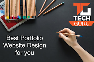 design attractive portfolio website
