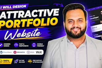 design personal,resume or portfolio website