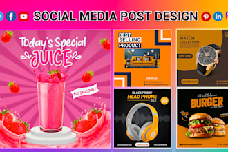 design fb ad image, instagram post ads, social media post or facebook ad