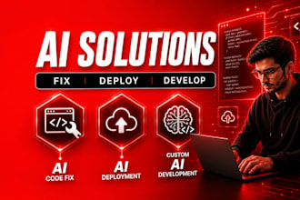 develop ai apps, generate code, install, deploy, and configure your server
