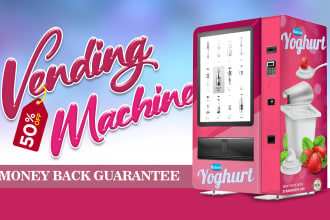 make unique vending machine wrap, atm machine wrap design