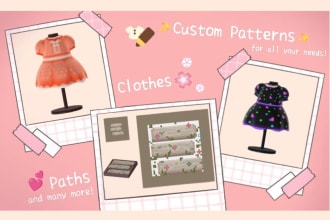 create tile patterns for your animal crossing nh island