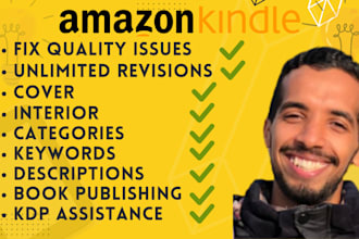format and upload your ebook and book to amazon KDP