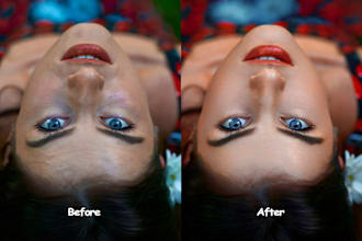 professionally retouch and edit your photo in photoshop