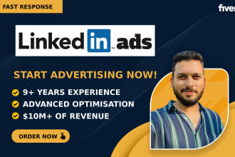 create and manage linkedin ad campaign for lead generation