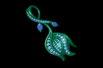 make 3d jewelry design and rendering jewelry designs