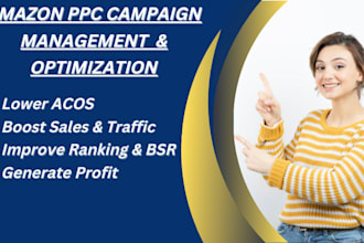 do amazon PPC management, PPC campaigns setup, PPC optimization, sponsored ads