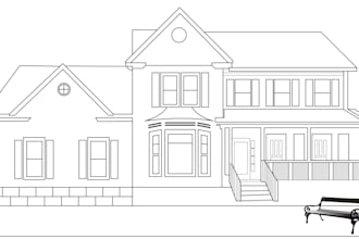 draw detailed line art