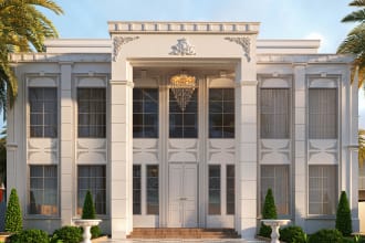 Big Deals!  design 3d exterior interior model and realistic rendering