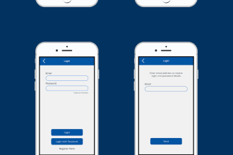 design ecommerce mobile app ui ux design