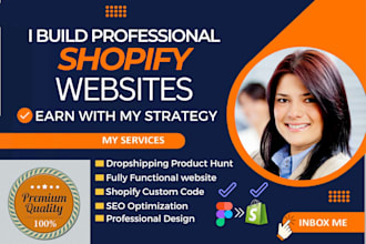 design, redesign shopify store, shopify dropshipping store, shopify website