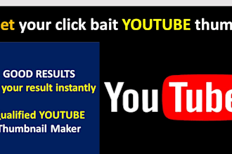 click bait thumbnail for youtube