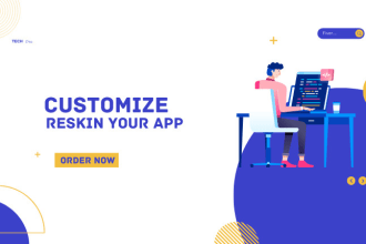 reskin, redesign your codecanyon app in a cheap rate