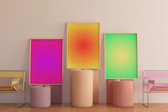 do aura gradient poster