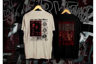 design streetwear, vaporwave, vintage, and anime tshirt